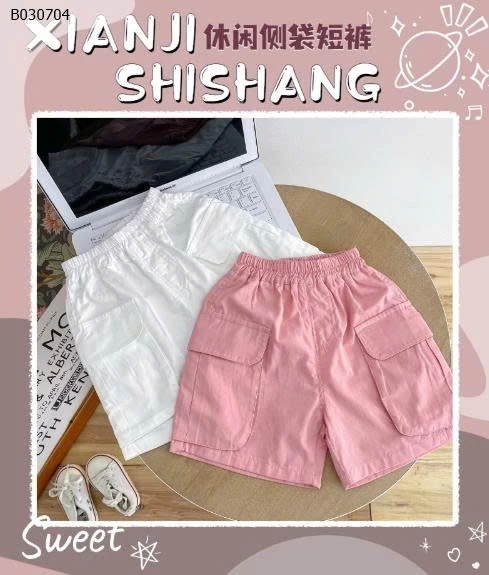 QUẦN SHORT TÚI HỘP BT-Sỉ giá 129K