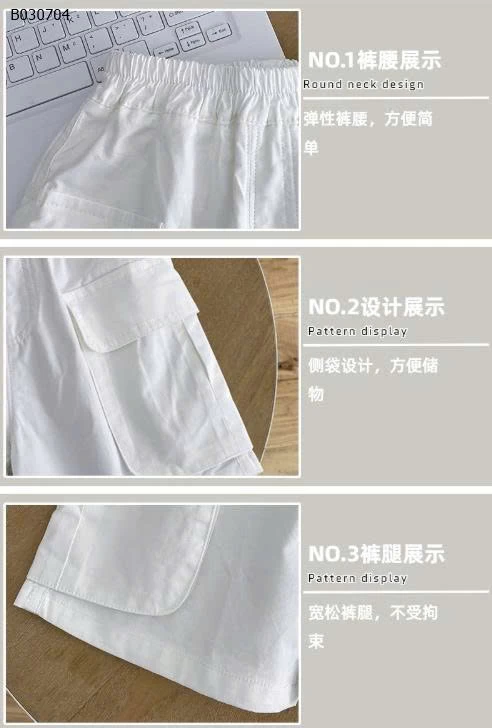 QUẦN SHORT TÚI HỘP BT-Sỉ giá 129K