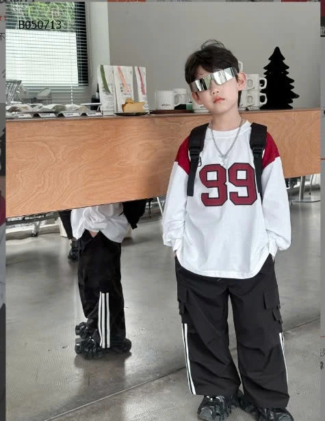 ÁO THUN DÀI BÉ TRAI - sỉ 121k