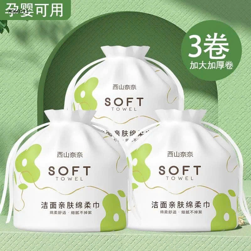 KHĂN LAU MẶT - sỉ 110k/set 8 cuộn