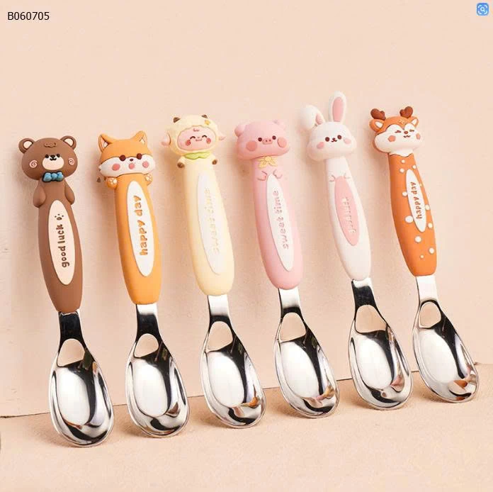 THÌA DỄ THƯƠNG CHO BÉ -Sỉ giá 68k/2chiếc  chọn màu 