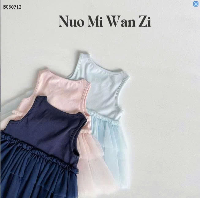 VÁY SÁT NÁCH CHO BÉ GÁI - Sỉ giá sz 90-140: 124k  sz 150: 135k 