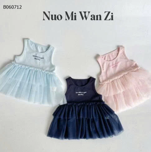VÁY SÁT NÁCH CHO BÉ GÁI - Sỉ giá sz 90-140: 124k  sz 150: 135k 
