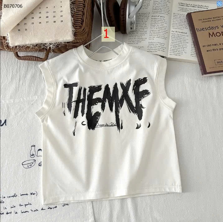 ÁO SÁT NÁCH BÉ TRAI-Sỉ giá Sz 80- 120 #49k Sz 130-170 #60k