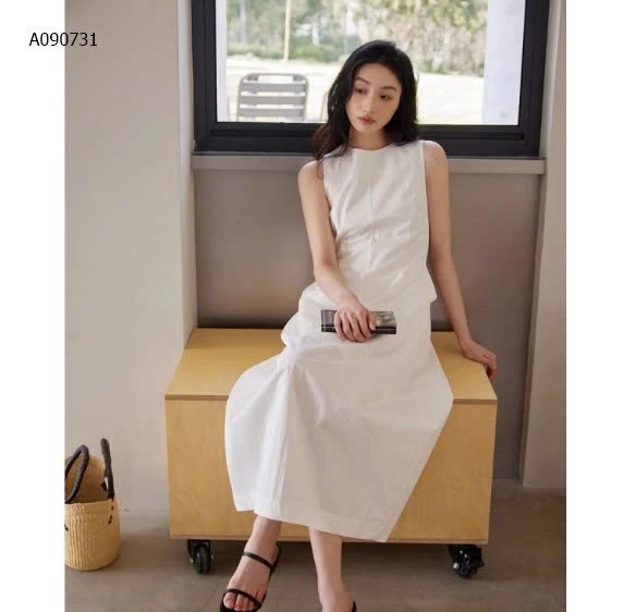 VÁY DÀI KIỂU PHÁP  - sỉ 262k