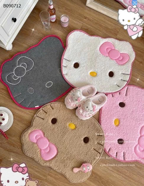  THẢM CHÂN HELLO KITTY CUTE -Sỉ 73K