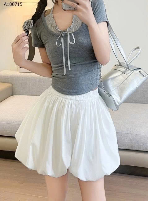 Váy đèn lồng phồng chống lộ- sỉ 117k