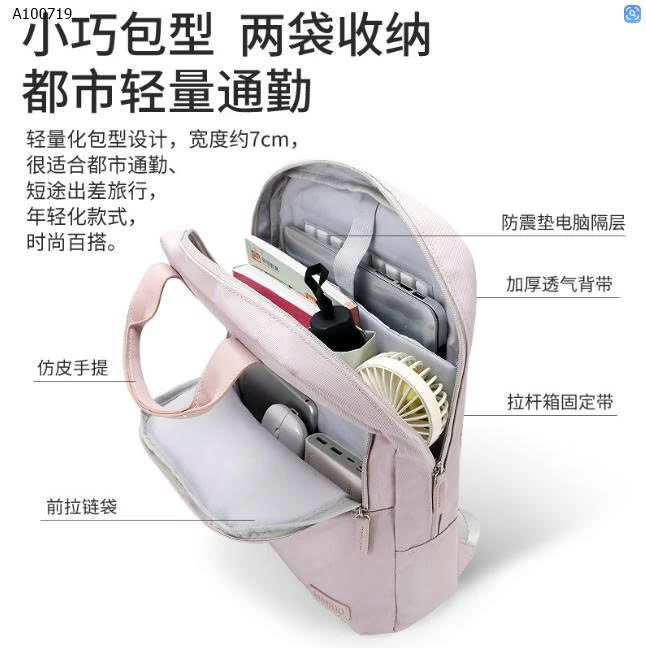 Balo màu pastel đựng Laptop-Sỉ giá 187k