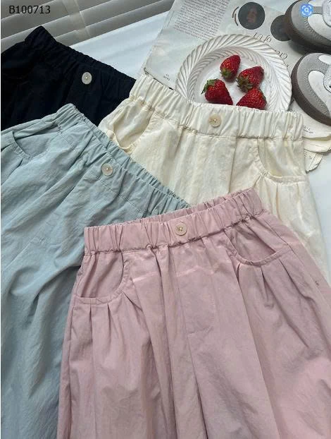 Quần chống muỗi màu trơn  bé gái  nhà AMBB -Sỉ giá Sz 90-150 # 159k Sz 160 #170k. Sz 170 # 183k