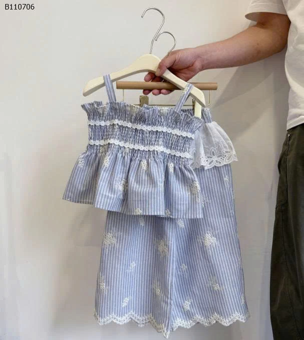 BỘ KẺ SỌC THÊU HOA BG-Sỉ giá 248k