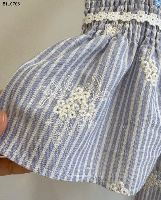 BỘ KẺ SỌC THÊU HOA BG-Sỉ giá 248k