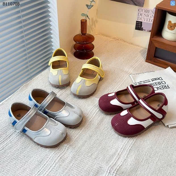 GIÀY BÚP BÊ XẺ MŨI -Sỉ giá sz 23-25: 130k  sz 26-30: 140k  sz 31-34: 150k 