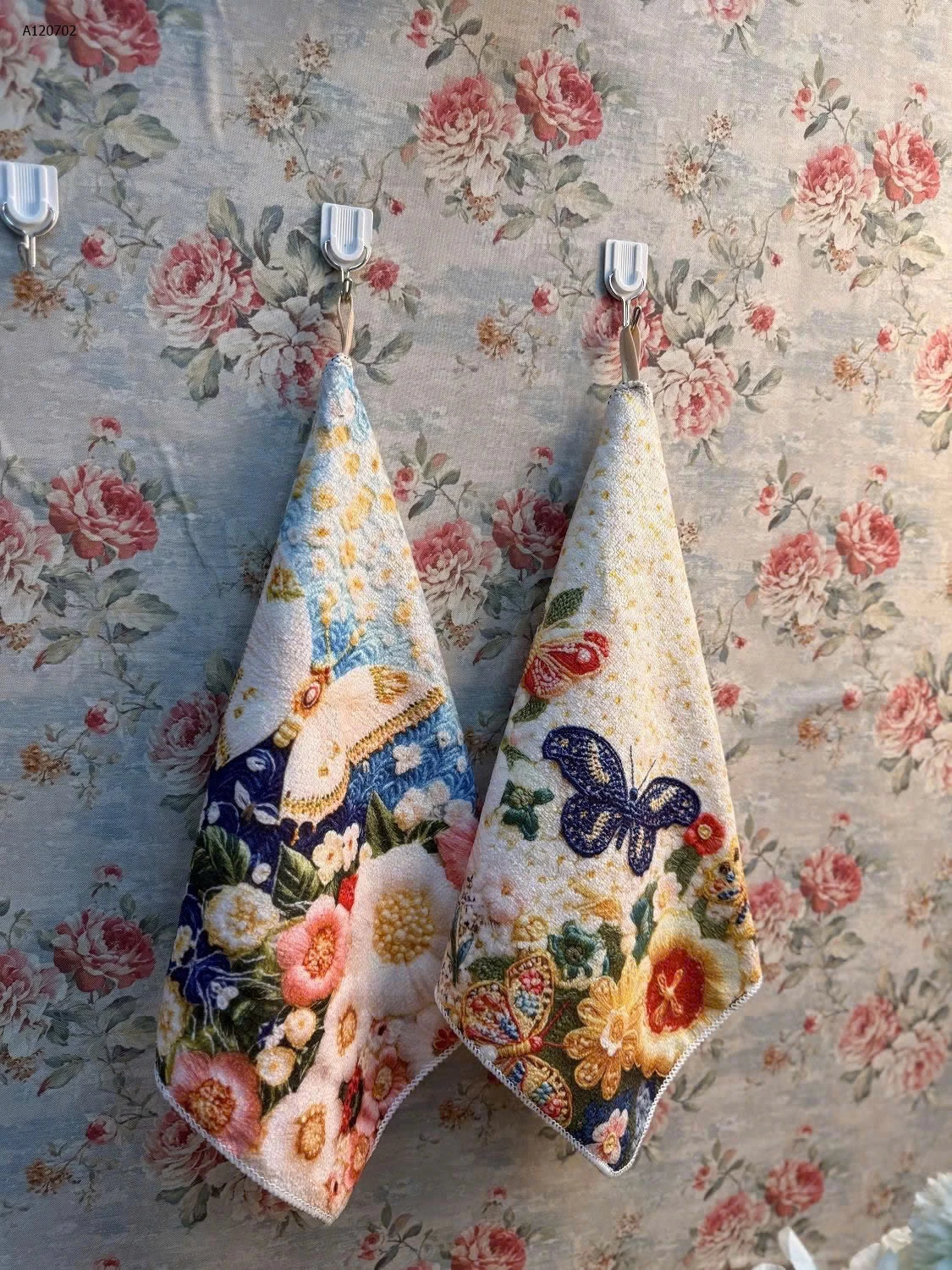 SET 10 KHĂN LAU TAY HOA NHÀ-Sỉ giá  103k/1 set 10 khăn