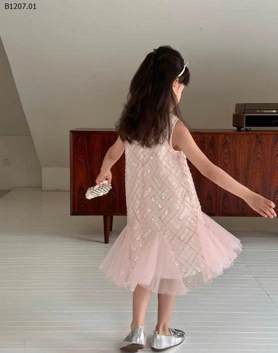 VÁY SÁT NÁCH HỒNG CHO BÉ GÁI HÃNG AMBB-Sỉ giá  sz 90-150: 272k sz 160: 294k sz 170: 315k