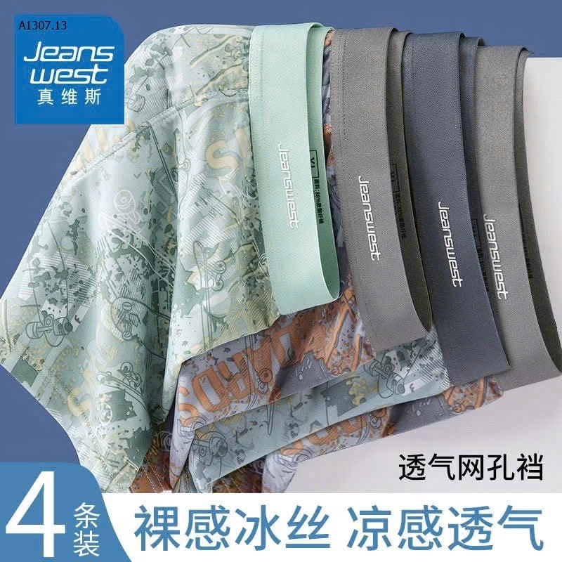 Set 4 boxer lụa băng siêu xịn sò Jeanswest  - Sỉ giá 140k