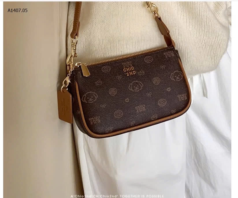 TÚI SÁCH KẸP CHIO2Nd  - sỉ 230k