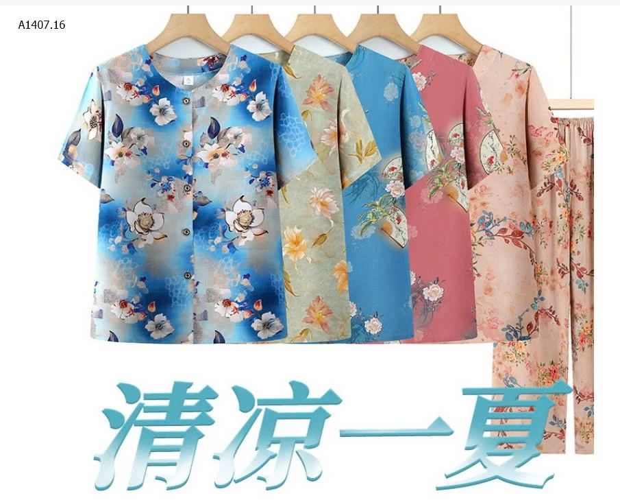 BỘ TRUNG NIÊN CHO BÀ VÀ MẸ - sỉ 153k