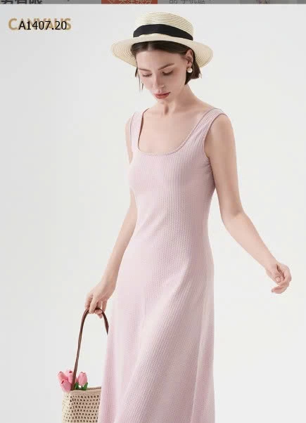 VÁY 2 DÂY CANVAUS CAO CẤP NEW SIÊU ĐẸP  - sỉ 275k