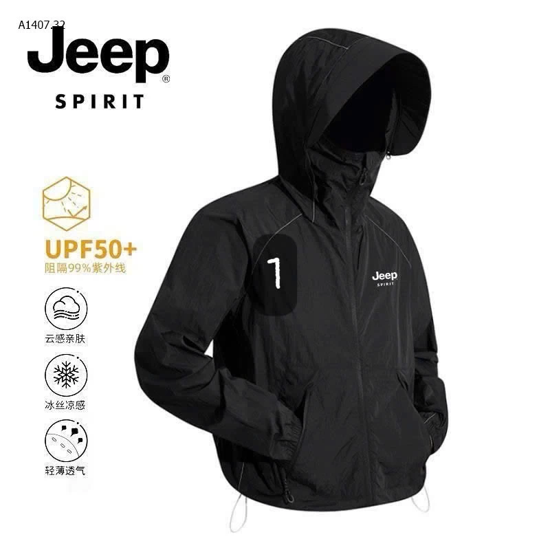 ÁO GIÓ CHỐNG NẮNG JEEP ESPRIT  - sỉ 205k