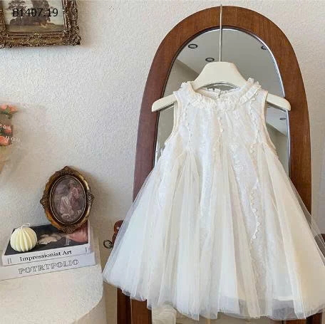 Váy ren voan công chúa mùa hè cho bé gái-sỉ 245k