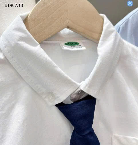  ÁO SƠ MI DÀI TAY KÈM CÀ VẠT KACADY -Sỉ 134k