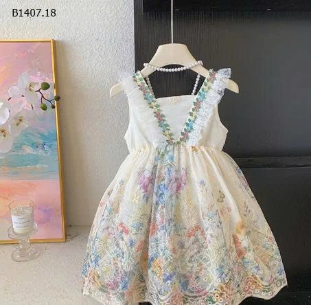 VÁY REN HOA CÔNG CHÚA BG-Sỉ 229k