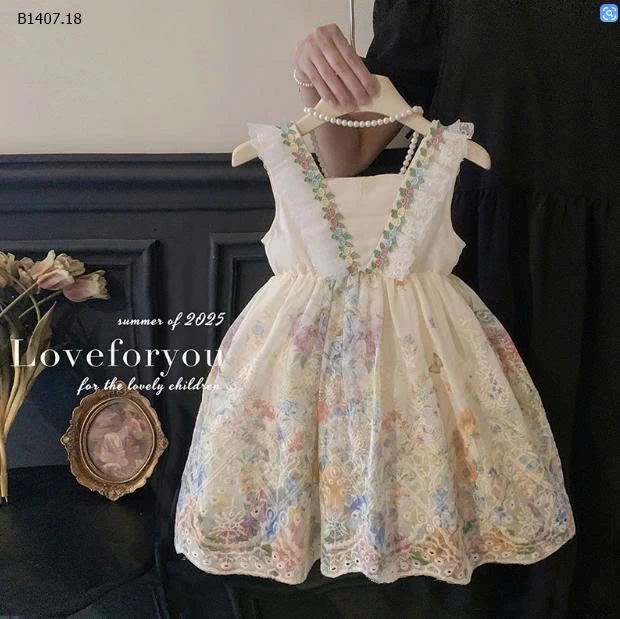 VÁY REN HOA CÔNG CHÚA BG-Sỉ 229k