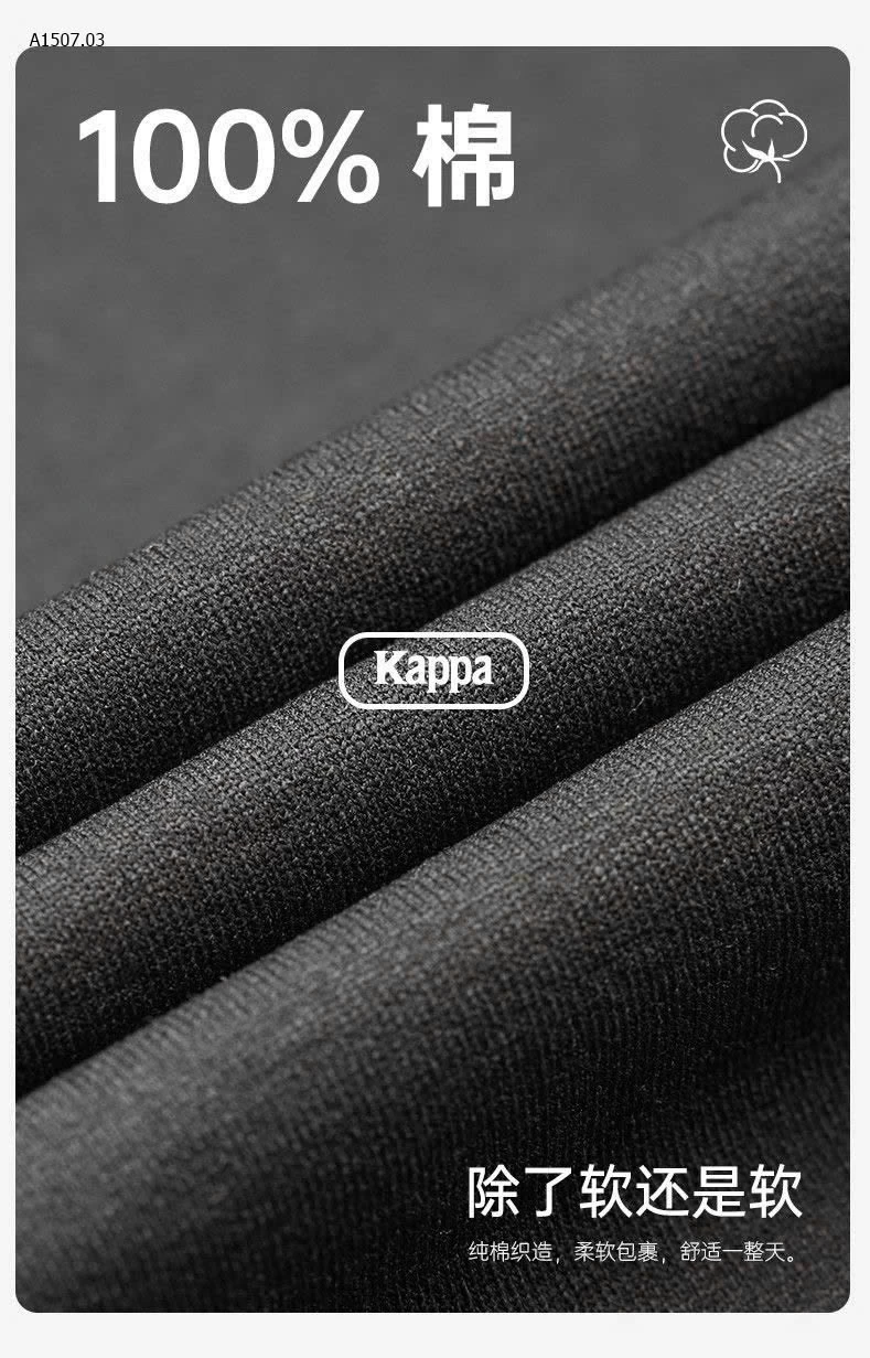 SET 2 Áo BA LỖ NAM KAPPPA- sỉ 360k/set 2c như hình