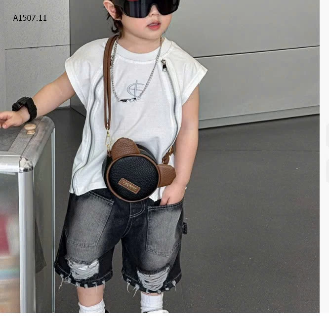 TÚI ĐEO CHÉO TAI GẤU TRÒN CHO BÉ -sỉ 100k