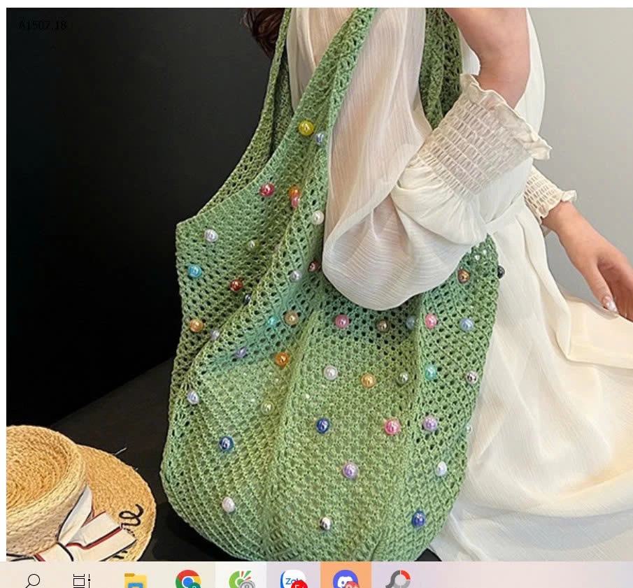 TÚI ĐAN MÓC HẠT CƯỜM - sỉ 95k