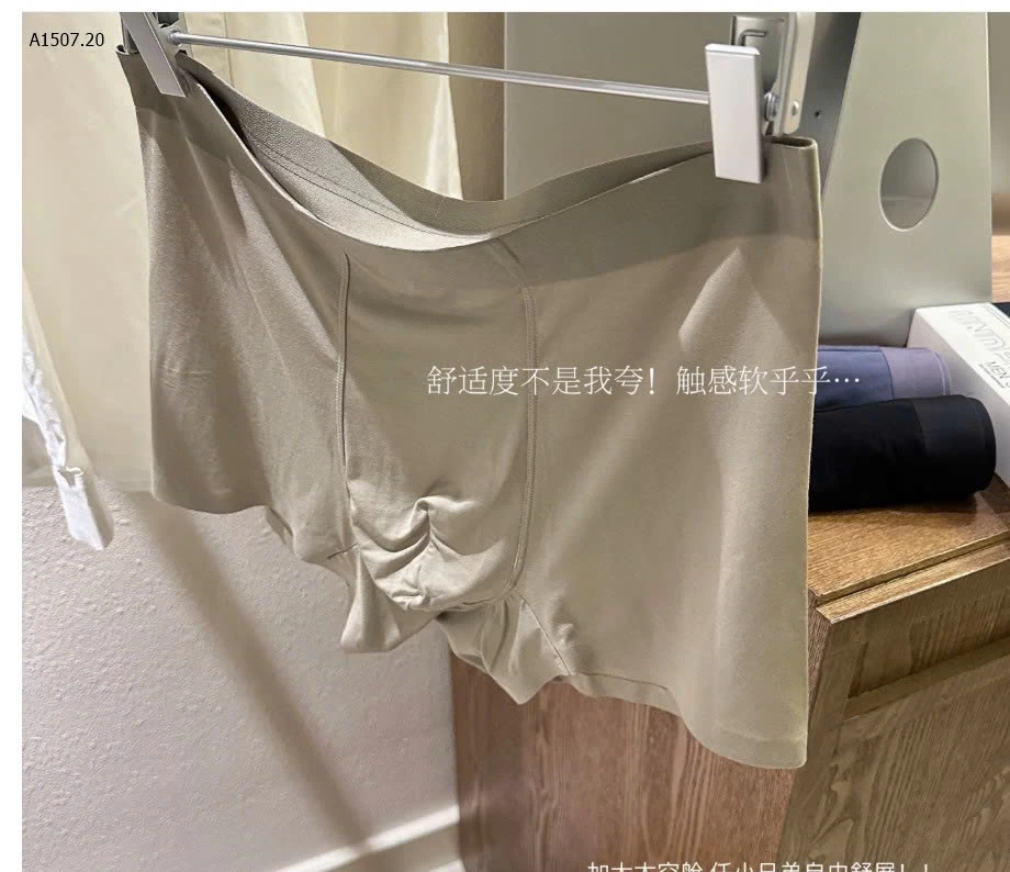 HỘP 3 QUẦN SỊP ĐÙI NAM CAMEKISME  - sỉ 135k