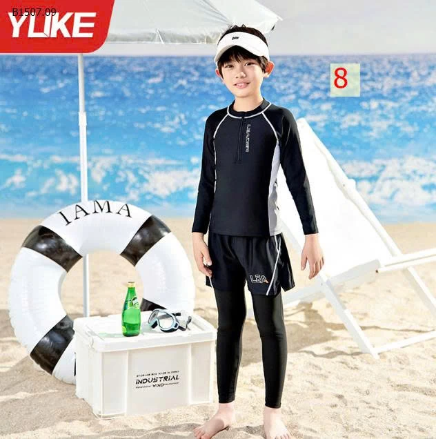 BỘ BƠI BÉ TRAI YUKE-Sỉ giá 208k
