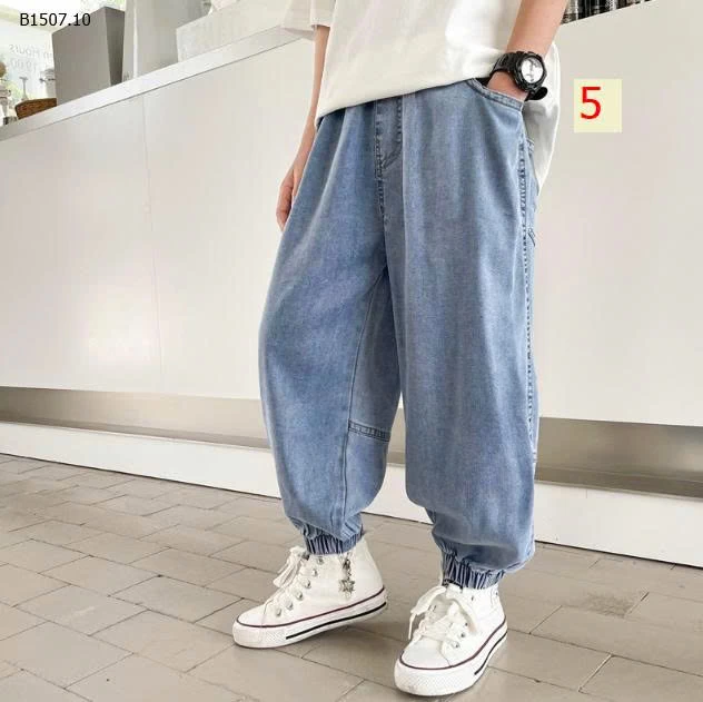 QUẦN SUÔNG TENCEL DENIM CHO BÉ TRAI-Sỉ giá 185k