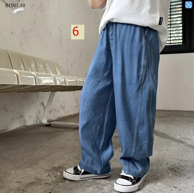 QUẦN SUÔNG TENCEL DENIM CHO BÉ TRAI-Sỉ giá 185k