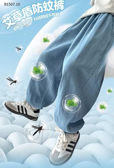 QUẦN SUÔNG TENCEL DENIM CHO BÉ TRAI-Sỉ giá 185k