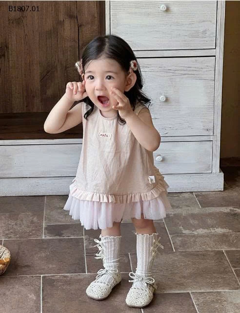 VÁY SÁT NÁCH CHO BÉ GÁI-Sỉ giá 147k