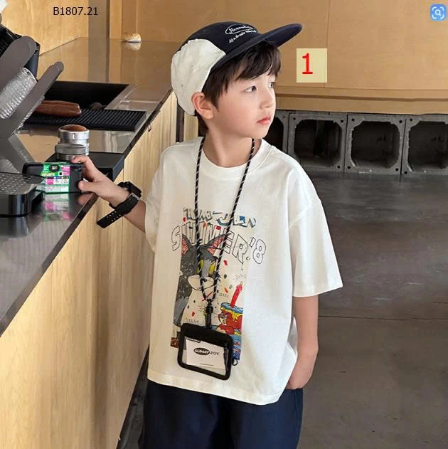 ÁO PHÔNG AMBB BÉ TRAI - sz 90-150: 120k sz 160: 130k