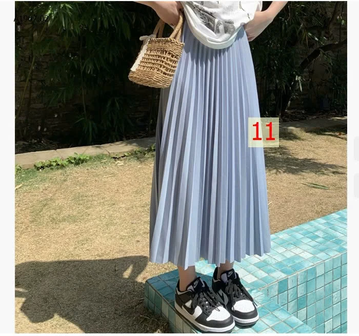 CHÂN VÁY DÀI XẾP LY - sỉ 120k