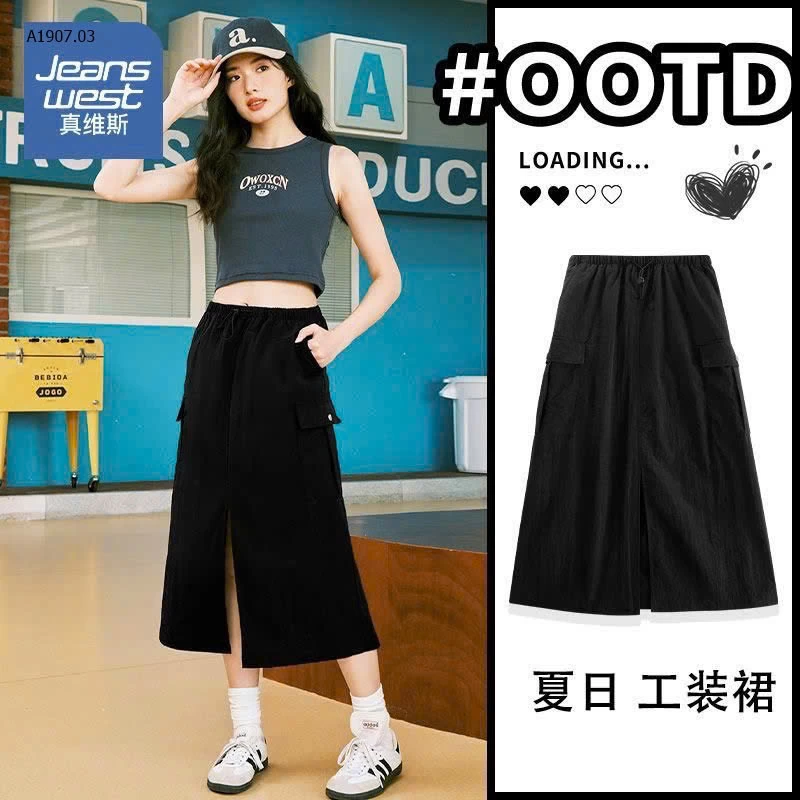 CHÂN VÁY JEANSWEST- sỉ 140k