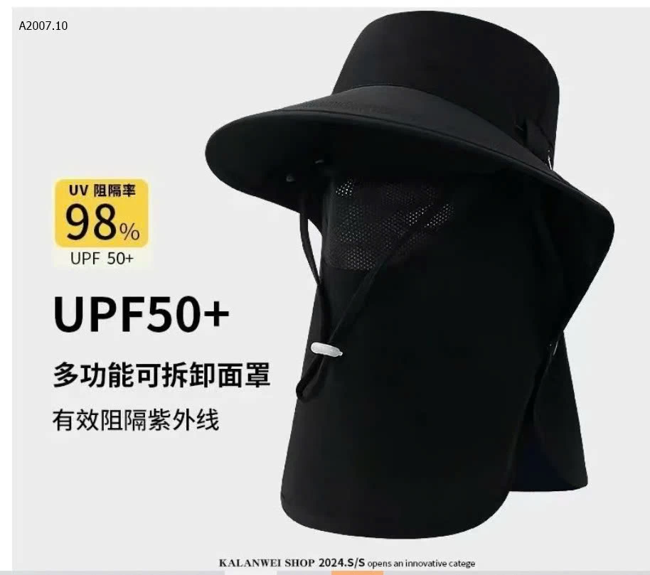 MŨ CHỐNG NẮNG TOÀN MẶT TRÙM CỔ- sỉ 63k