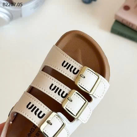 SANDAL QUAI DÁN CHỮ MIN -Sỉ giá  22-26: 146k         27-31: 154k 