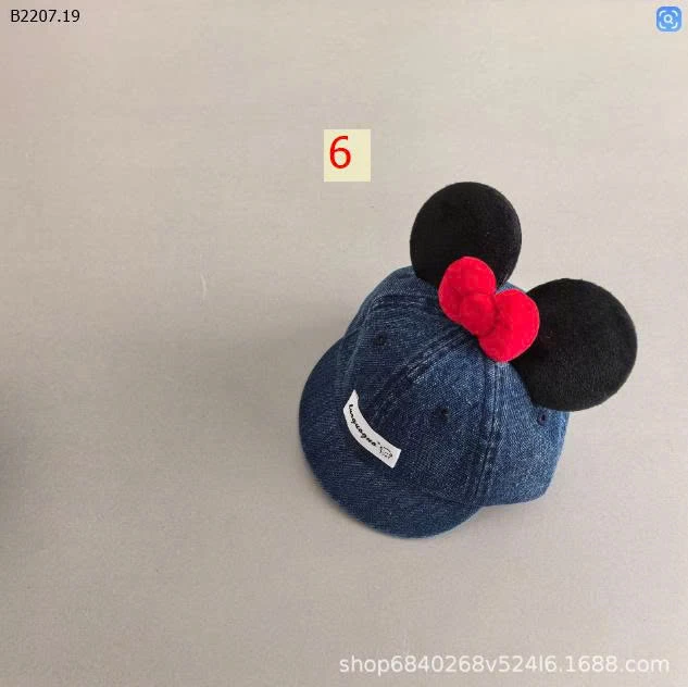 Mũ lưỡi chai MICKEY-Sỉ giá 88k