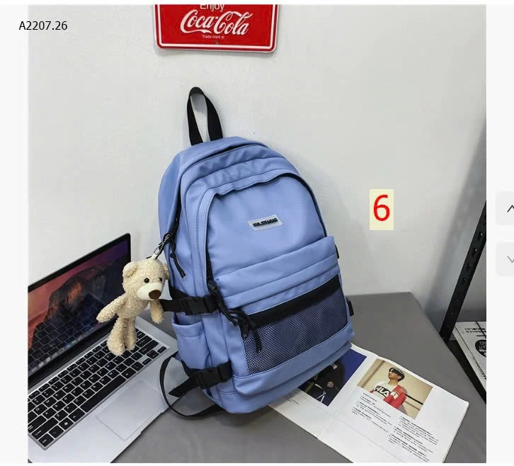 BALO HỌC SINH SINH VIÊN KÈM MÓC KHOÁ  - sỉ 180k