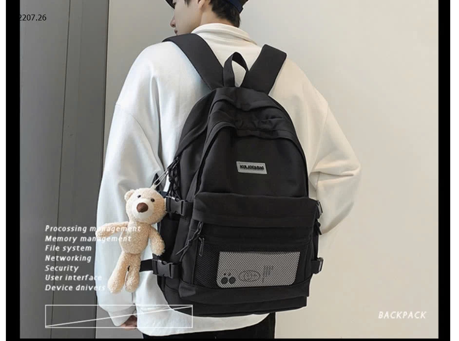 BALO HỌC SINH SINH VIÊN KÈM MÓC KHOÁ  - sỉ 180k