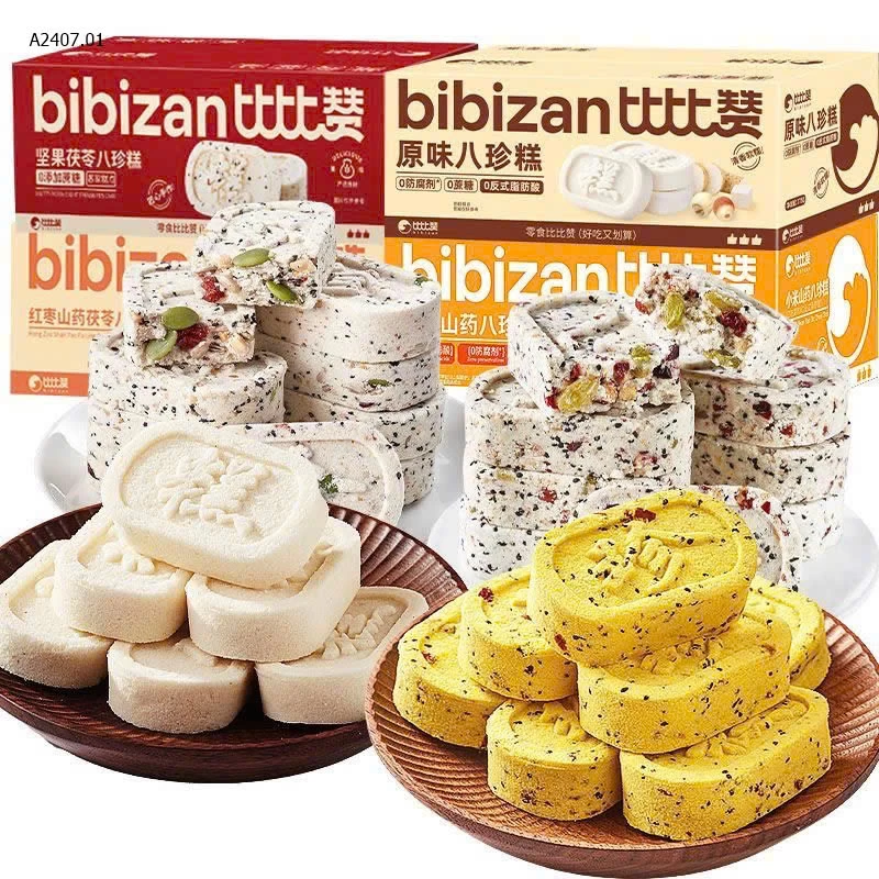 COMBO MIX 3 LOẠI BÁNH  BÁT BẢO BIBIZAN - sỉ 95k