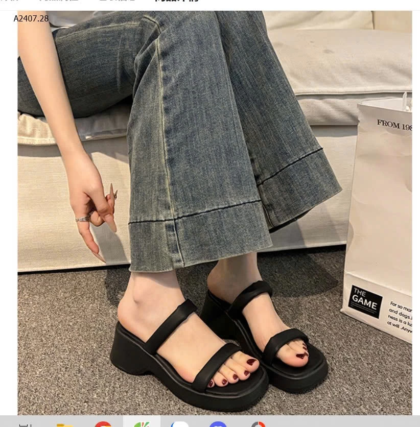 DÉP 2 QUAI ĐẾ CAO NỮ - sỉ 133k