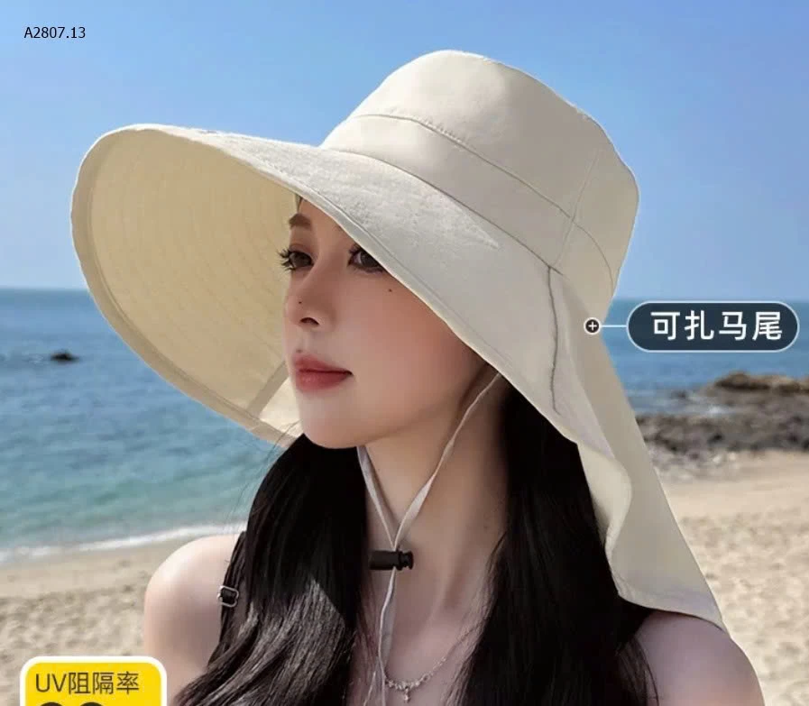 MŨ CHỐNG NẮNG NỮ VÀNH RỘNG-Sỉ 34k 