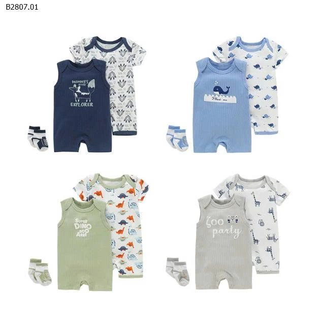 Set 2 body cotton - sỉ 125k/set 2c như hình