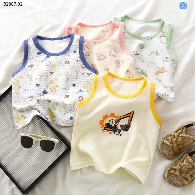 ÁO BA LỖ CHO BÉ  - sỉ 45k