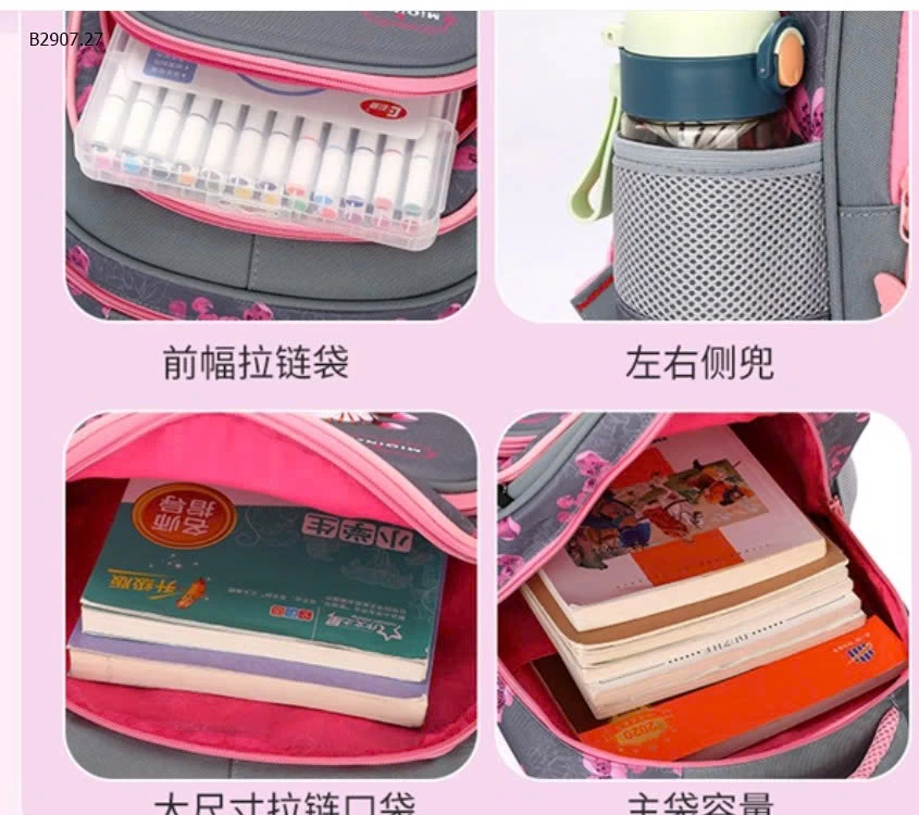 Balo dành cho học sinh tiểu học nhà Miqiney - Sỉ giá 181k